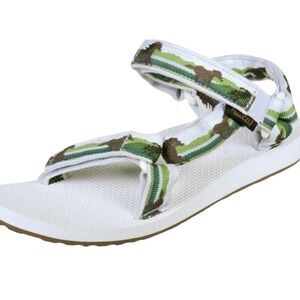Teva Original Universal Sandals Womens 11 White Horse Print, RARE